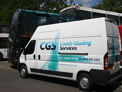 CGS bus glazing