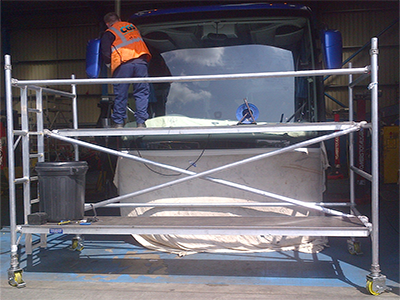 bus and coach glass fitting