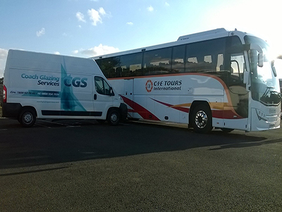 coach windscreen glazing